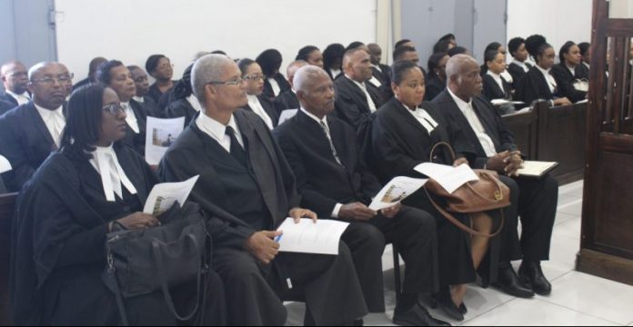 Dominican lawyers in court