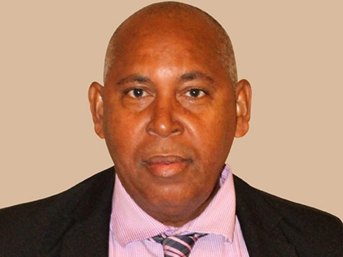 President of Dominica Football Association Glen Etienne