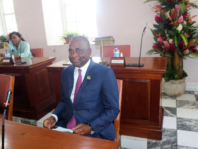 PM and Minister of Finance Roosevelt Skerrit