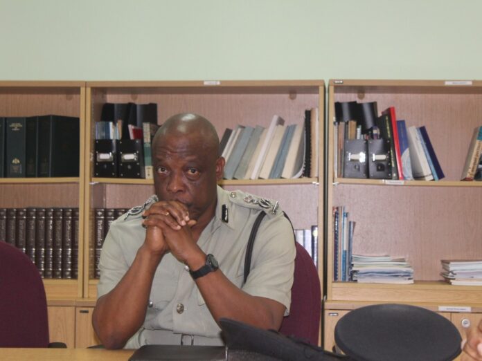 Police Chief of Dominica Daniel Carbon