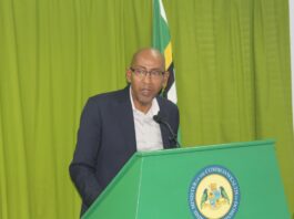 Health Minister Dr. Irvin McIntyre