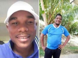 L/R Police Constable Philbert Williams and Corporal Ryan Shillingford