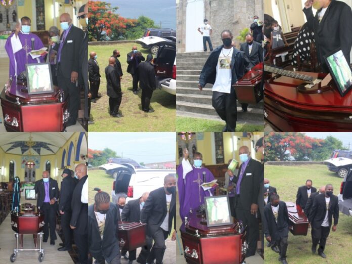 Funeral service of the late Adrien Archie Mitchell
