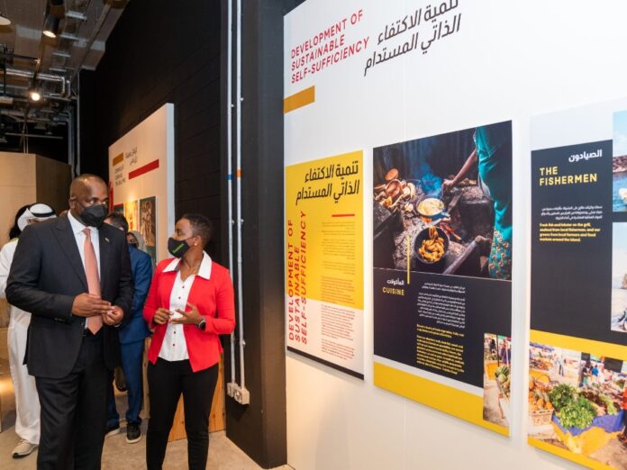 PM Skerrit at Expo 2020 in Dubai
