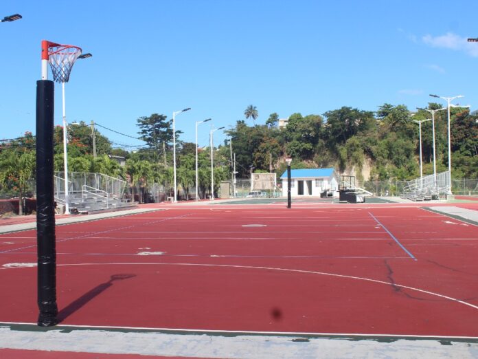 Net Ball Court in Dominica