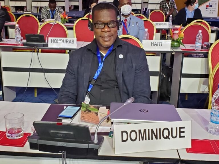 Dominican Edgar Hunter elected UNCCD (COP 15) Regional Vice President for Latin America
