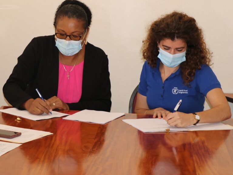Government receives additional technical support from the UN World Food Programme’s