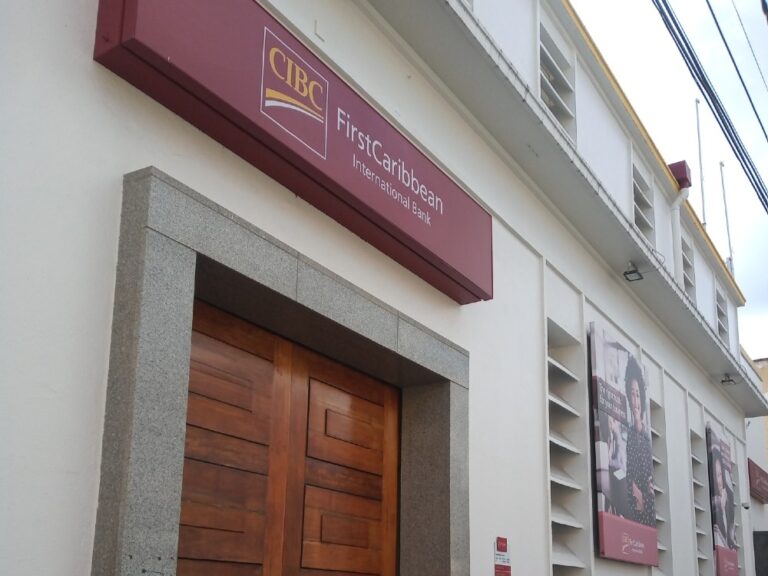 Why is First Caribbean Bank closed?