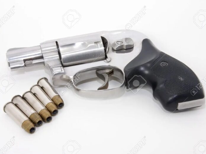 .38 Revolver and bullets
