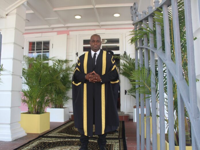 Speaker of the Dominica House of Assembly Joseph Isaac