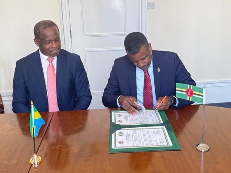 Dominica and the Republic of Gabon establishes diplomatic relations