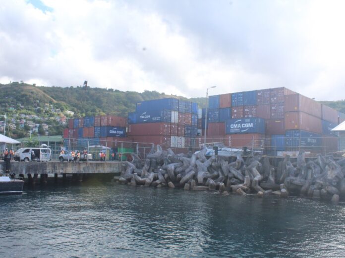 Containers on Port