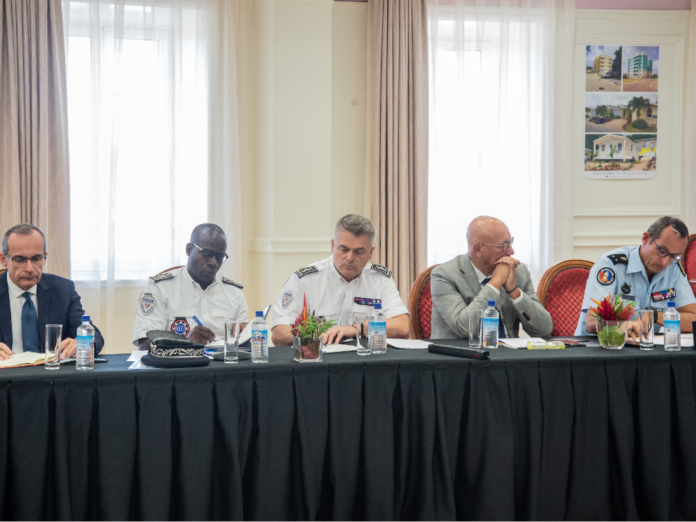 The 5th Session of the French Dominican Joint Security Commission is being held in Dominica