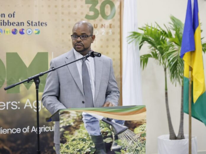 Dominica's Agriculture Minister Roland Royer
