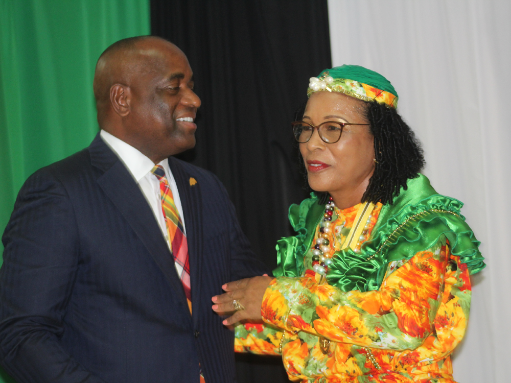 Her Excellency Sylvanie Burton is the new President of Dominica