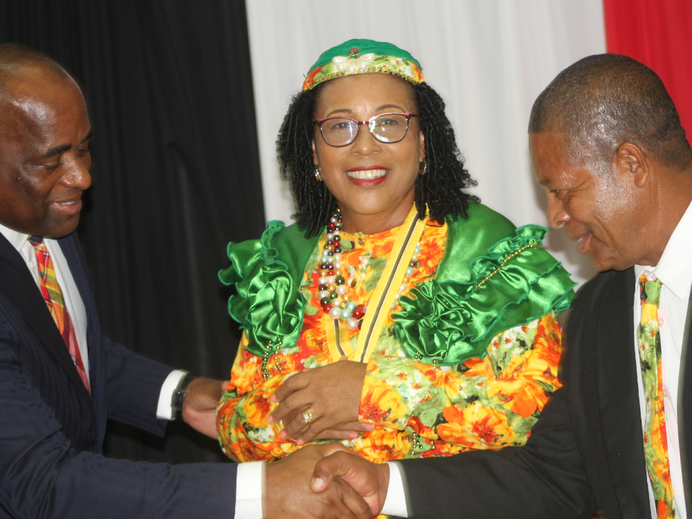 Her Excellency Sylvanie Burton is the new President of Dominica