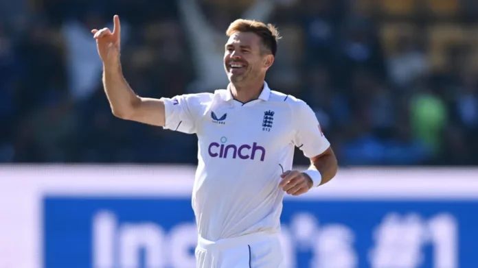 James Anderson reached 700 wickets in his previous Test, against India in March