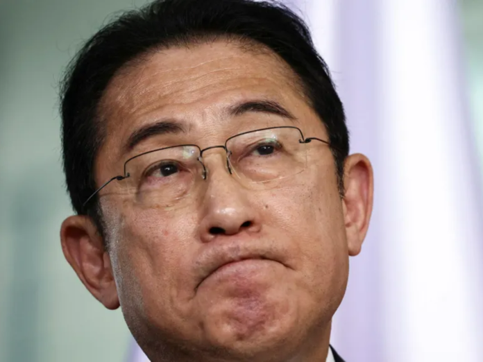 Japanese Prime Minister Fumio Kishida