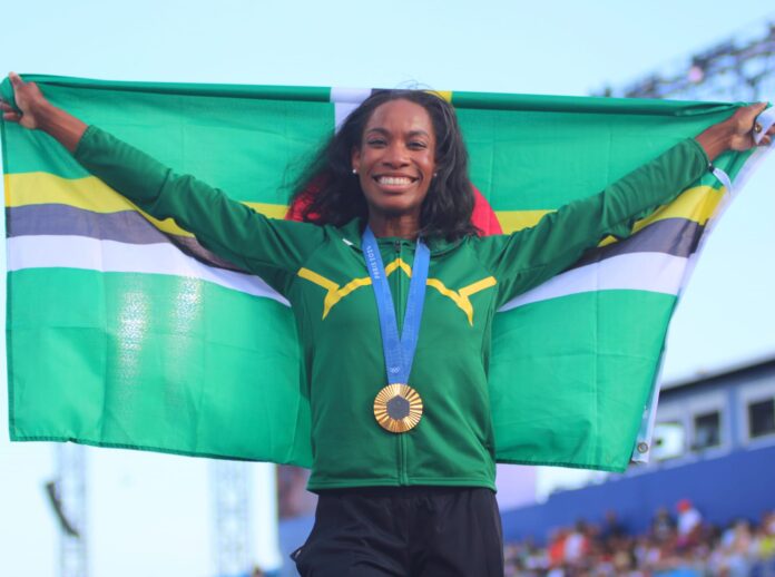 In recognition of Dominica’s first and only Olympic Gold Medallist Thea ...