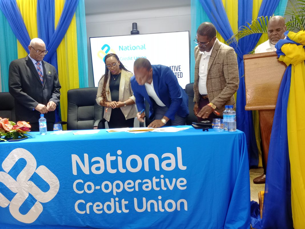 NCCU Dominica and Nevis Cooperative Credit Union (NCCU) sign Memorandum