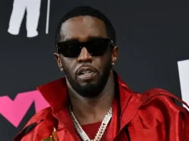 (FILES) US producer-musician Sean "Diddy" Combs poses with the Global Icon award in the press room during the MTV Video Music Awards at the Prudential Center in Newark, New Jersey, on September 12, 2023. (Photo by ANGELA WEISS / AFP)