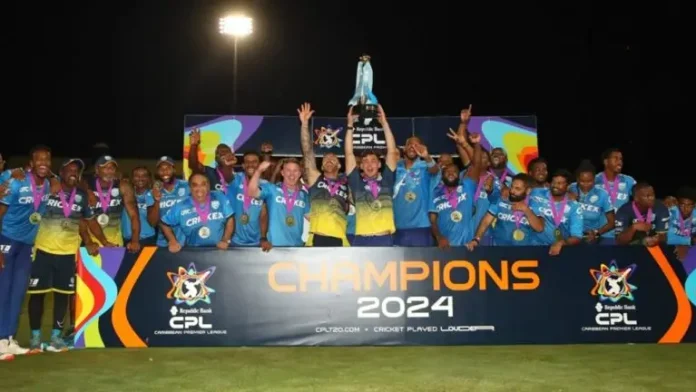 The St Lucia Kings are the winners of the 2024 Caribbean Premier League.