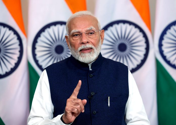 Prime Minister Narendra Modi of India