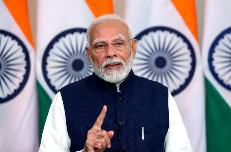 Prime Minister Narendra Modi of India