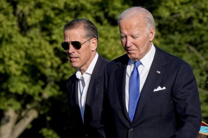 President Biden and son Hunter