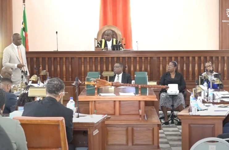 Dominica Parliament in session
