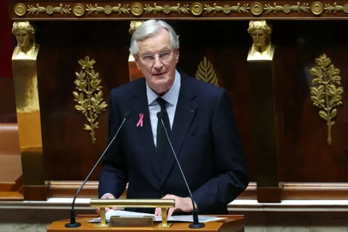 PARIS, France - French Prime Minister Michel Barnier delivers his general policy statement to the French National Assembly in Paris on October 1, 2024. (Photo: AFP)