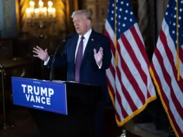 PALM BEACH, United States - US President-elect Donald Trump speaks to journalists during a press conference at Mar-a-Lago Club on January 7, 2025 in Palm Beach, Florida. (Photo: AFP)