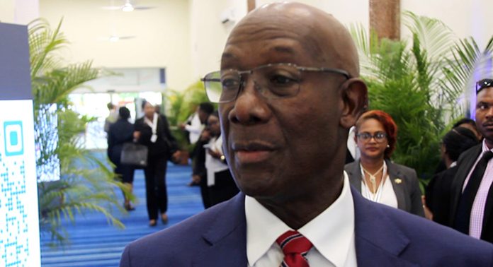 Trinidad and Tobago Prime Minister Keith Rowley, in a July 2024 CMC photo