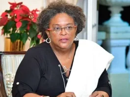 Mia Amor Mottley, Prime Minister of Barbados will be taking over as head of CARICOM for 2025. Photo: Barbados GIS.