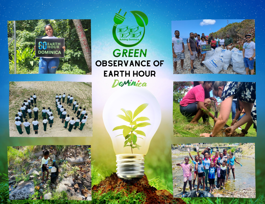 Earth hour 2025 - Dominica celebrates five years of participation