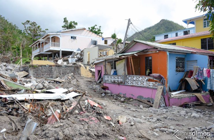 25 days after Hurricane Maria destroyed Dominica in 2017. Photo Credit - Zaimis Olmos