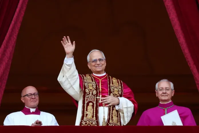 His Holiness Pope Leo XIV on his election as the 267th Pontiff of the Roman Catholic Church.