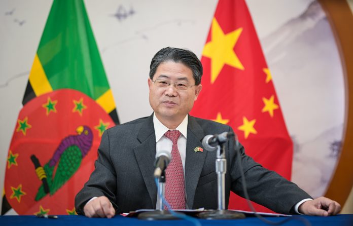 Chinese Ambassador to Dominica Chu Maoming
