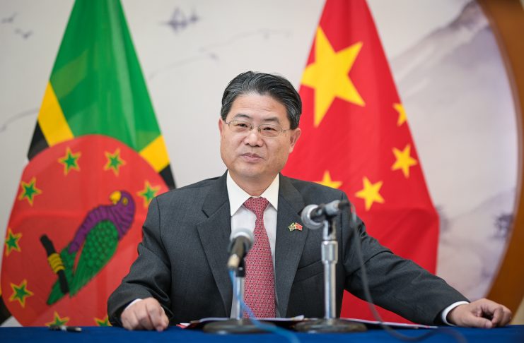 Chinese Ambassador to Dominica Chu Maoming