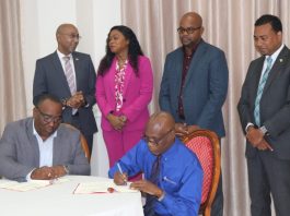 signing ceremony