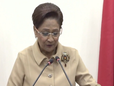 Prime Minister Kamla Persad Bissessar