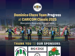 Dominica Chess team in Guyana