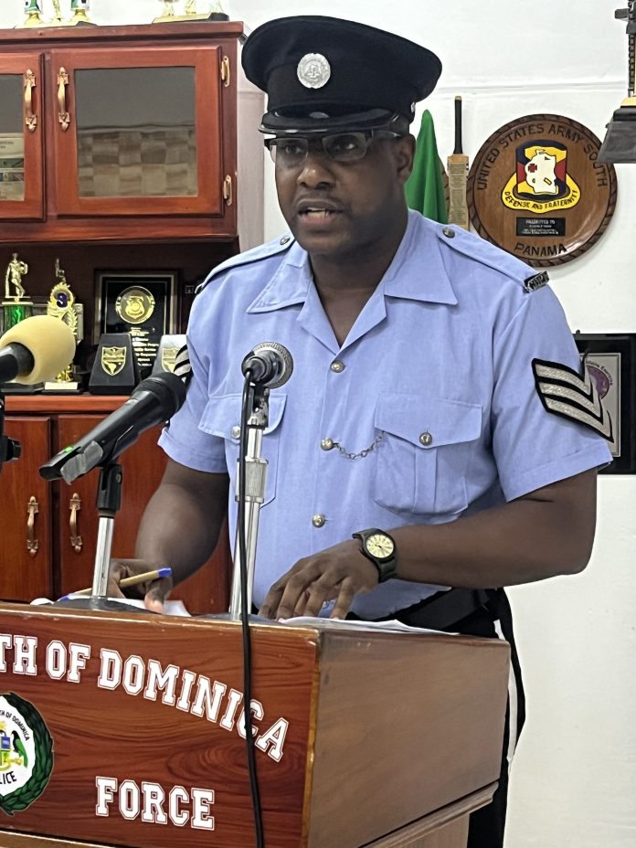 Community Policing Coordinator Sgt David Andrew Jr