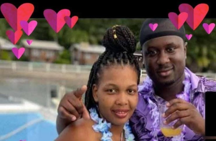 Davis Marcellin, better known as DJ Blazzer, and his girlfriend, Nadia Paul