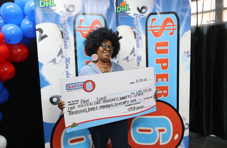 Lotto Million dollar plus Jackpot Ann Luke