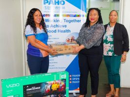 Donation being delivered