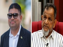 UPDATE-GUYANA-CRIME-Government confirms arrest of opposition legislator and father Nazar Mohamed (right) and Azruddin Mohamed