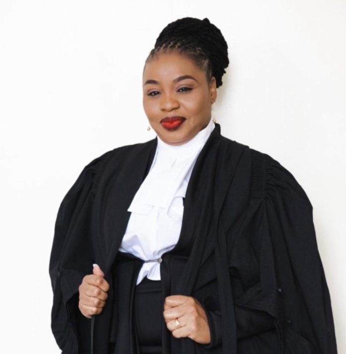 Newly sworn in Magistrate Her Honour Marie-Louise Pierre Louis