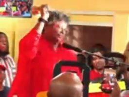 Barbados Prime Minister Mia Mottley ringing the bell on Saturday night signalling a snap general election for February 11.