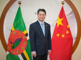 H.E. Chu Maoming, Chinese Ambassador to Dominica.